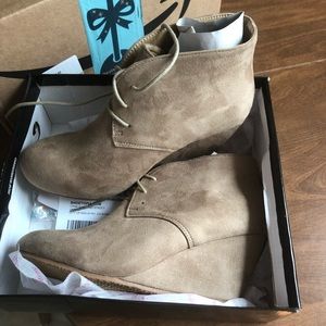 Bella Marie Wedged Booties